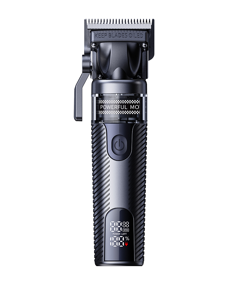 Cortador de cabelo profissional Kaming 319 com motor Outrunner sem escova – corpo de metal vintage de nível de salão